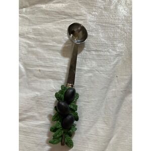Boston Warehouse Olive Spoon Stainless Steel Cherry Pitter Gadget Kitchen